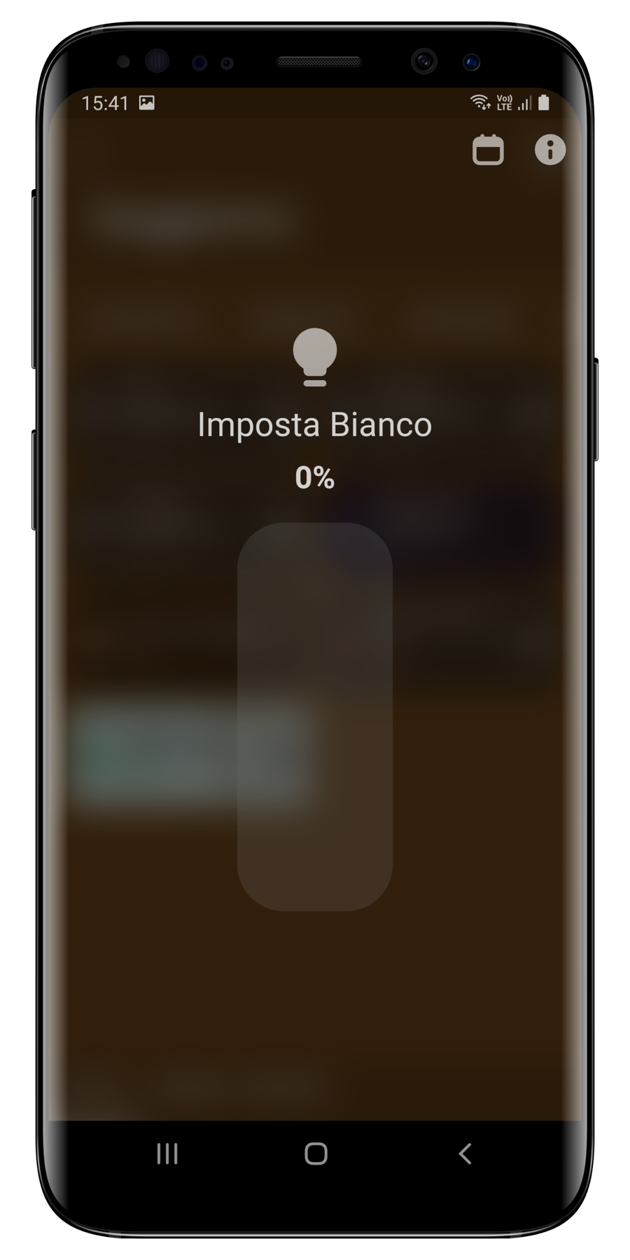 Regola luminosità Bianco