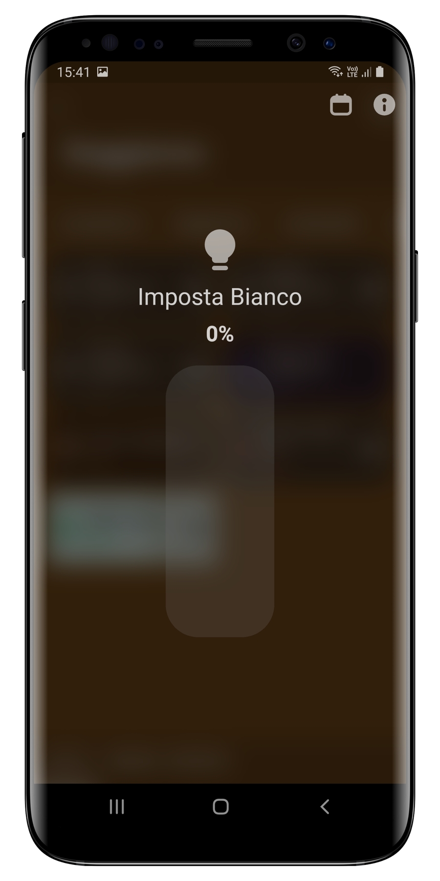 Regola luminosità Bianco