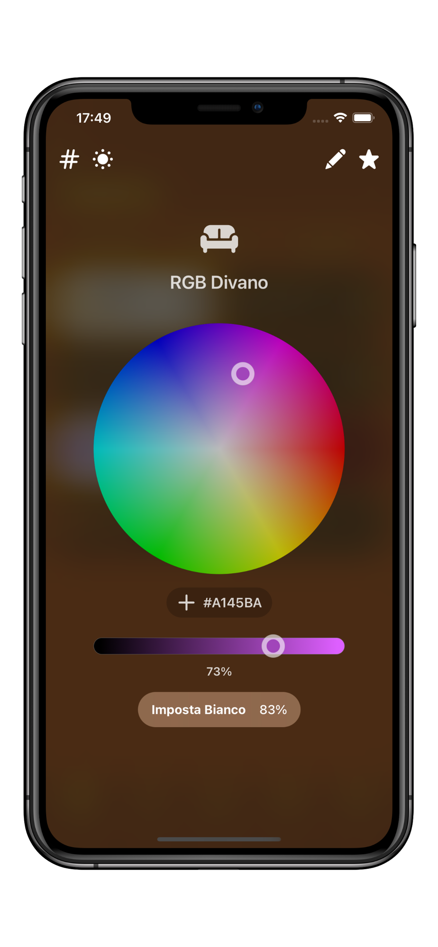 Accendi/Spegni Bianco