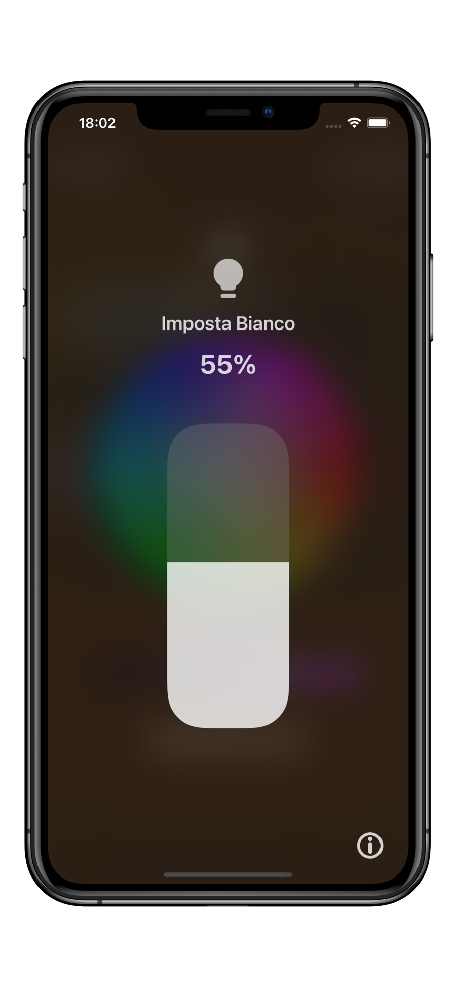 Regola luminosità Bianco